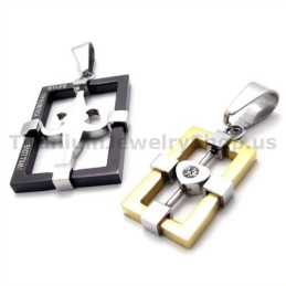 Colgantes De Titanio Para Amantes - Cadenas Gratis