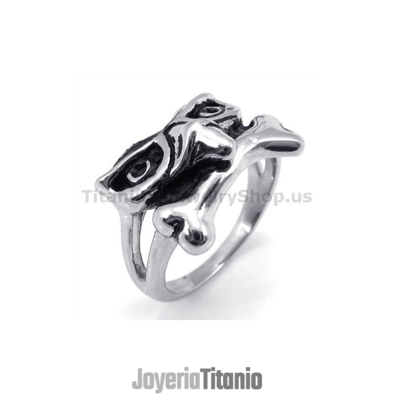 Anillo De Calavera De Titanio Anillo De Calavera De Titanio
