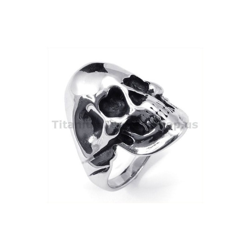Anillo De Calavera De Titanio Anillo De Calavera De Titanio