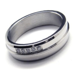 Anillos De Diamantes De Titanio Para Mujer