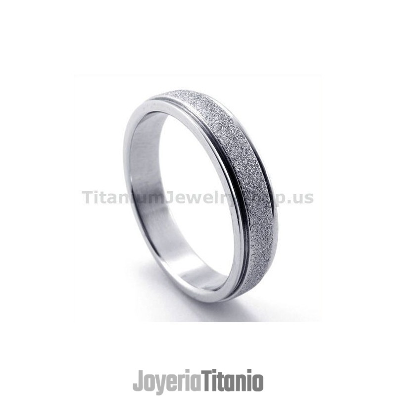 Anillo De Titanio
