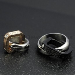 Colgantes De Titanio Con Diamantes Para Enamorados: Regalos De San Valentín - Cadenas Gratis