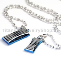 Colgantes De Titanio Para Enamorados: Regalos De San Valentín - Cadenas Gratis