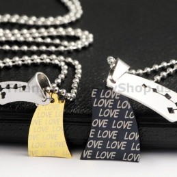 Colgantes De Titanio Love Sail Lovers: Regalos De San Valentín - Cadenas Gratis