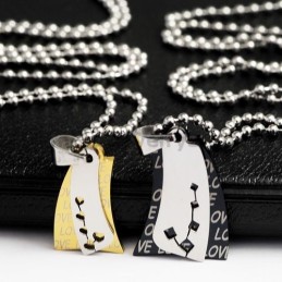 Colgantes De Titanio Love Sail Lovers: Regalos De San Valentín - Cadenas Gratis