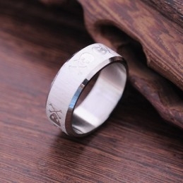 Anillo De Titanio Para Hombre