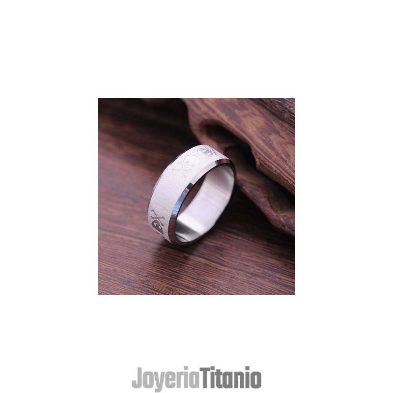 Anillo De Titanio Para Hombre