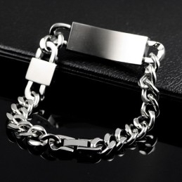 Nueva Pulsera De Titanio Iron Orchid Para Hombre