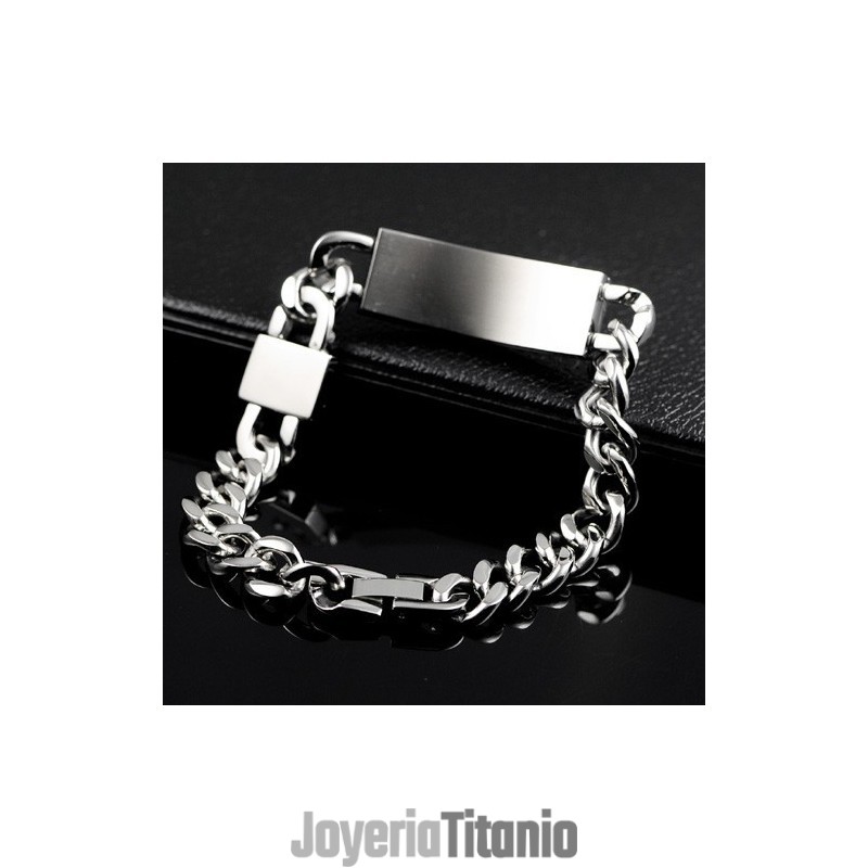 Nueva Pulsera De Titanio Iron Orchid Para Hombre