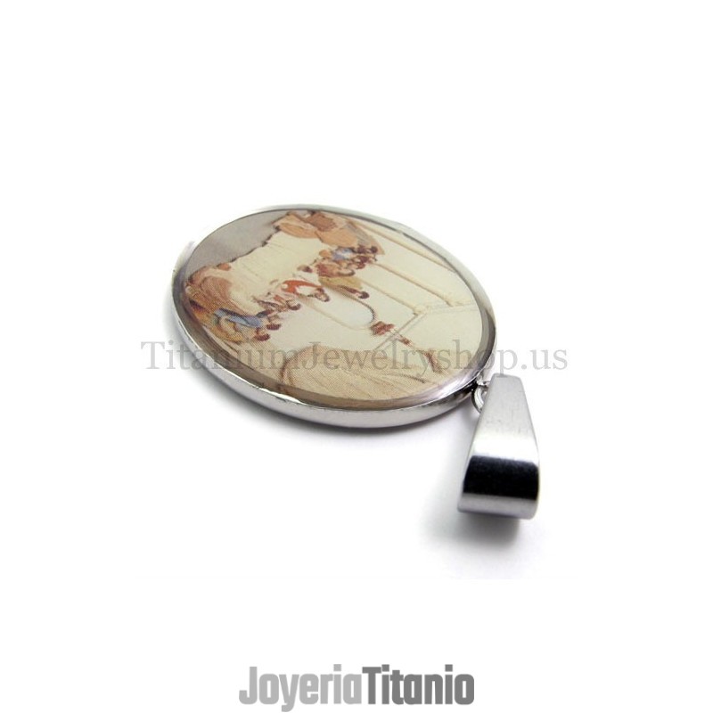 Colgante De Titanio De La Serie Bíblica