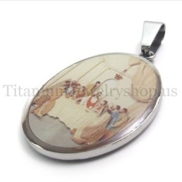 Colgante De Titanio De La Serie Bíblica