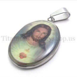 Colgante De Titanio De La Serie Jesús