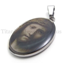 Colgante De Titanio De La Serie Jesús