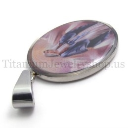 Colgante De Titanio De La Serie Jesús