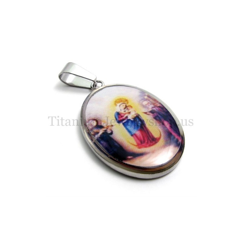 Colgante De Titanio De La Serie Navideña