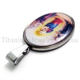 Colgante De Titanio De La Serie Navideña