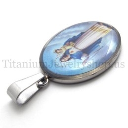 Colgante De Titanio De La Serie Navideña