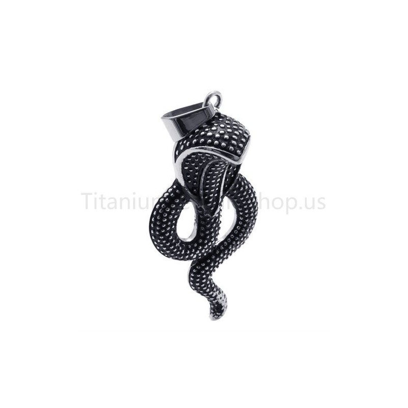 Nuevo Colgante Clásico De Titanio King Cobra Nuevo Colgante Clásico De Titanio King Cobra