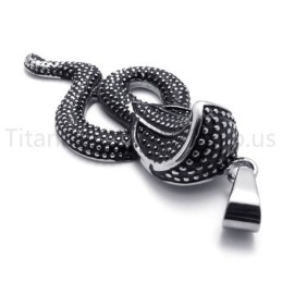 Nuevo Colgante Clásico De Titanio King Cobra