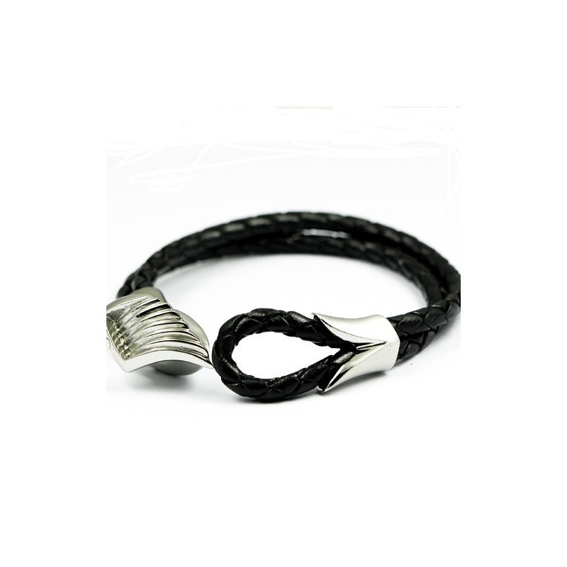 Pulsera De Cuero De Titanio Pulsera De Cuero De Titanio