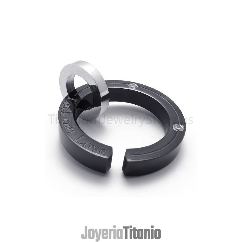 Nuevo Colgante De Titanio Con Anillo De Fractura