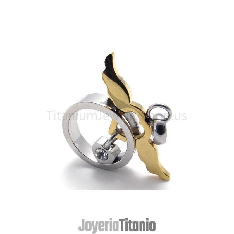 Nuevo Y Encantador Colgante De Titanio Dorado Nuevo Y Encantador Colgante De Titanio Dorado