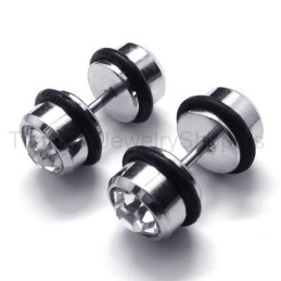Pendientes De Barra De Titanio