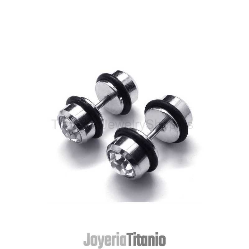 Pendientes De Barra De Titanio Pendientes De Barra De Titanio