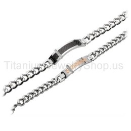 Pulseras De Titanio Para Amantes