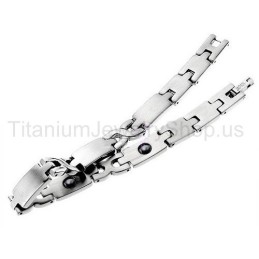 Pulsera De Titanio Para Hombre