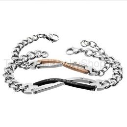 Pulseras De Titanio Para Amantes De "Nací Para Amarte"