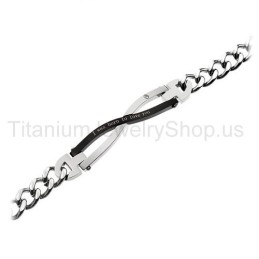 Pulseras De Titanio Para Amantes De "Nací Para Amarte"