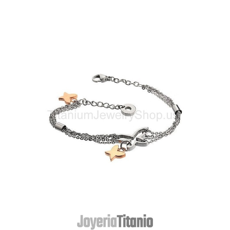 Pulsera De Titanio Para Mujer