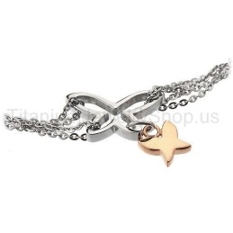 Pulsera De Titanio Para Mujer