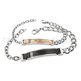 Pulseras De Titanio Para Amantes De La Vida Eterna