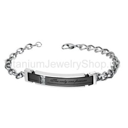 Pulseras De Titanio Para Amantes De La Vida Eterna