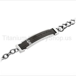 Pulseras De Titanio Para Amantes De La Vida Eterna
