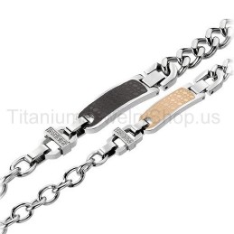 Pulseras De Titanio Para Amantes