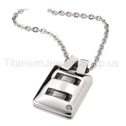 Colgantes De Titanio Para Amantes De La Amistad "Te Amo Tanto"