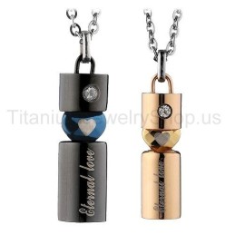 Colgantes De Titanio Para Amantes Del Amor Eterno