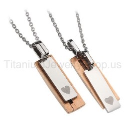 Colgantes De Titanio Para Amantes