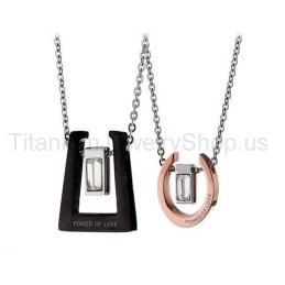 Colgantes De Titanio Para Amantes Del Poder Del Amor