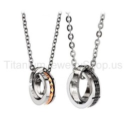 Colgantes De Titanio Para Amantes Del Amor Eterno