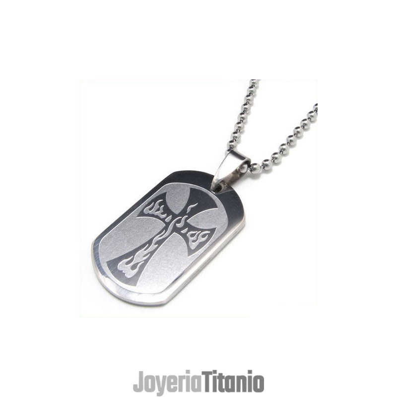 Colgante De Collar De Titanio Puro Con Cruz De Hombre Genial Colgante De Collar De Titanio Puro Con Cruz De Hombre Genial