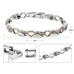 Pulsera De Titanio De 7,5 Pulgadas