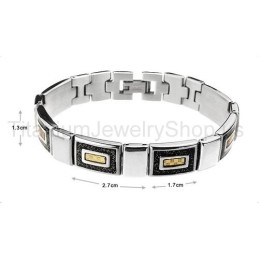 Pulsera De Titanio Para Hombre De 8,5 Pulgadas