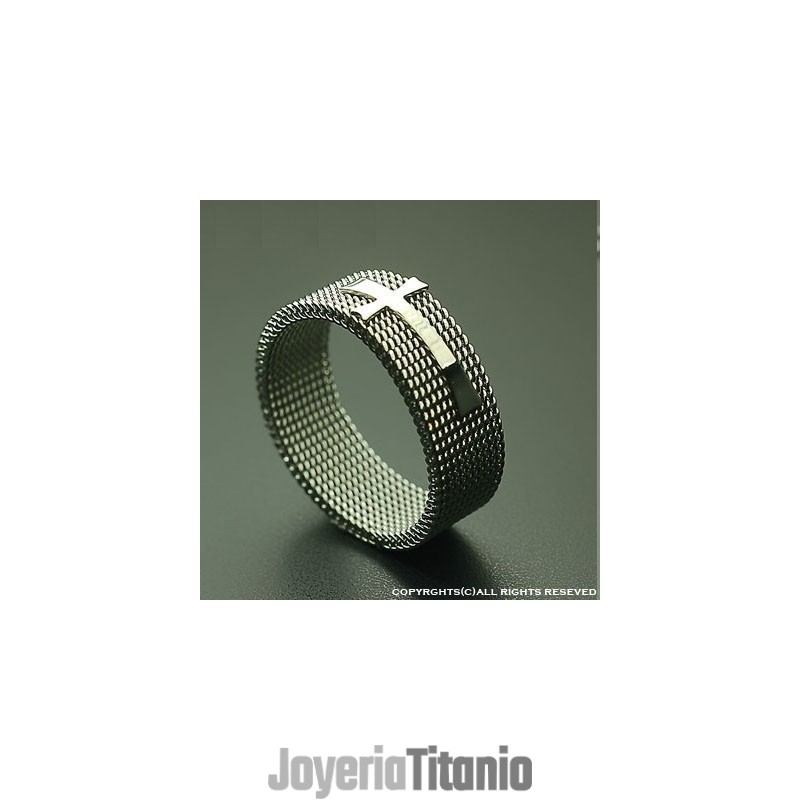 Anillo De Titanio Para Hombre