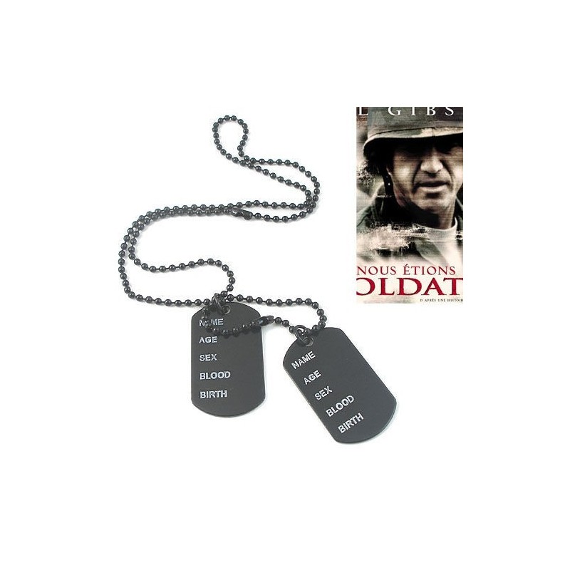 Collar/Colgante Con Placa De Identificación De Soldado Estadounidense Cool Man Collar/Colgante Con Placa De Identificación De Soldado Estadounidense Cool Man