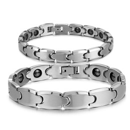 Pulsera De Salud Con Energía Magnética De Tungsteno De Alto Brillo C945