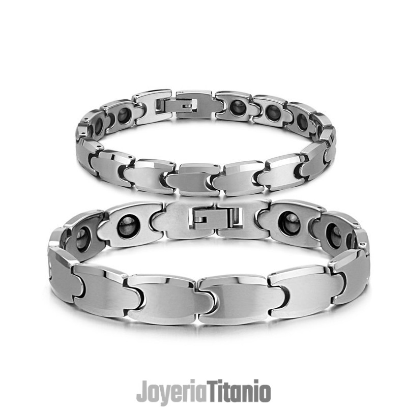 Pulsera De Salud Con Energía Magnética De Tungsteno De Alto Brillo C945